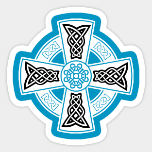 Celtic High Cross Decorative Knotwork 10 Sticker
